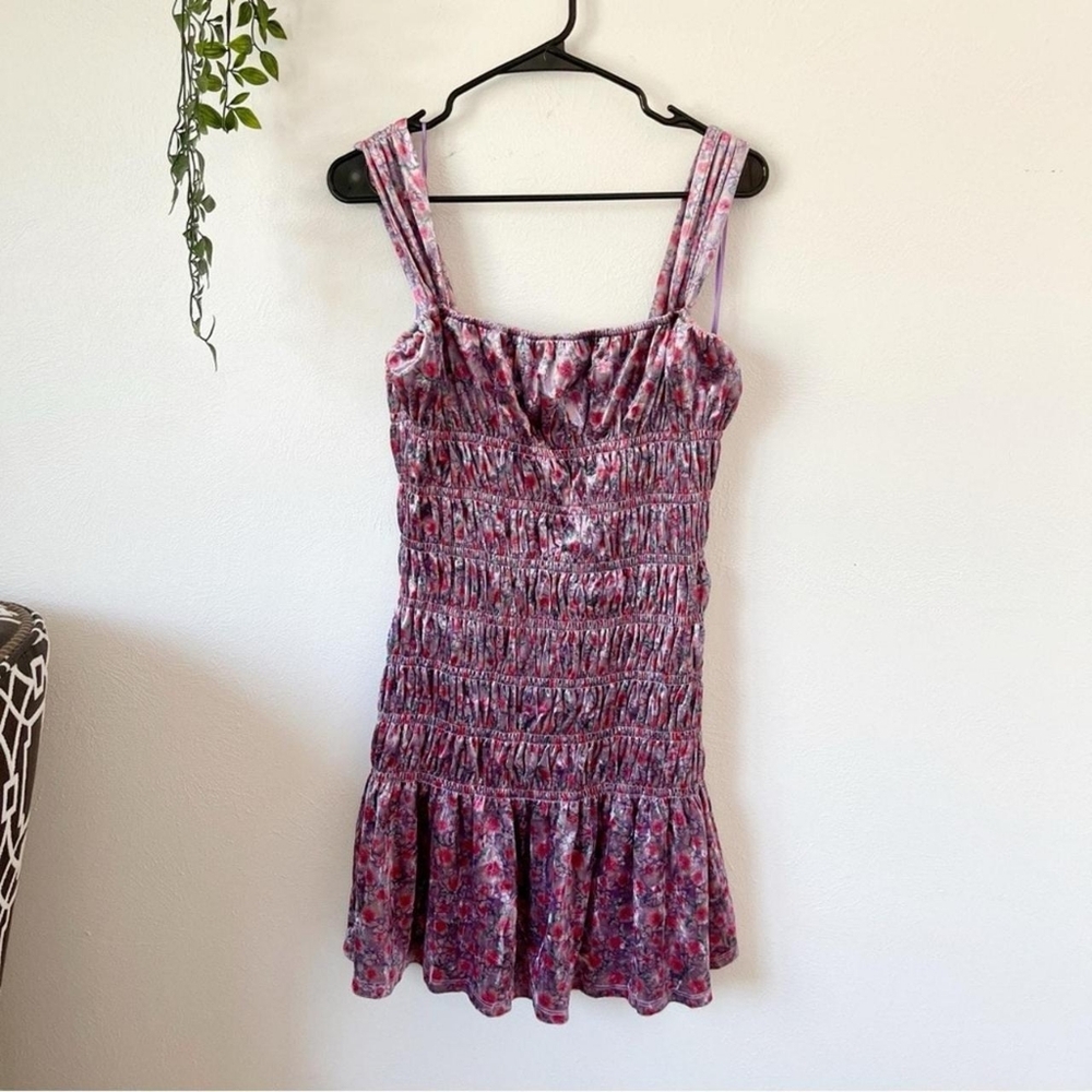 Floral Pink and Purple Sundress